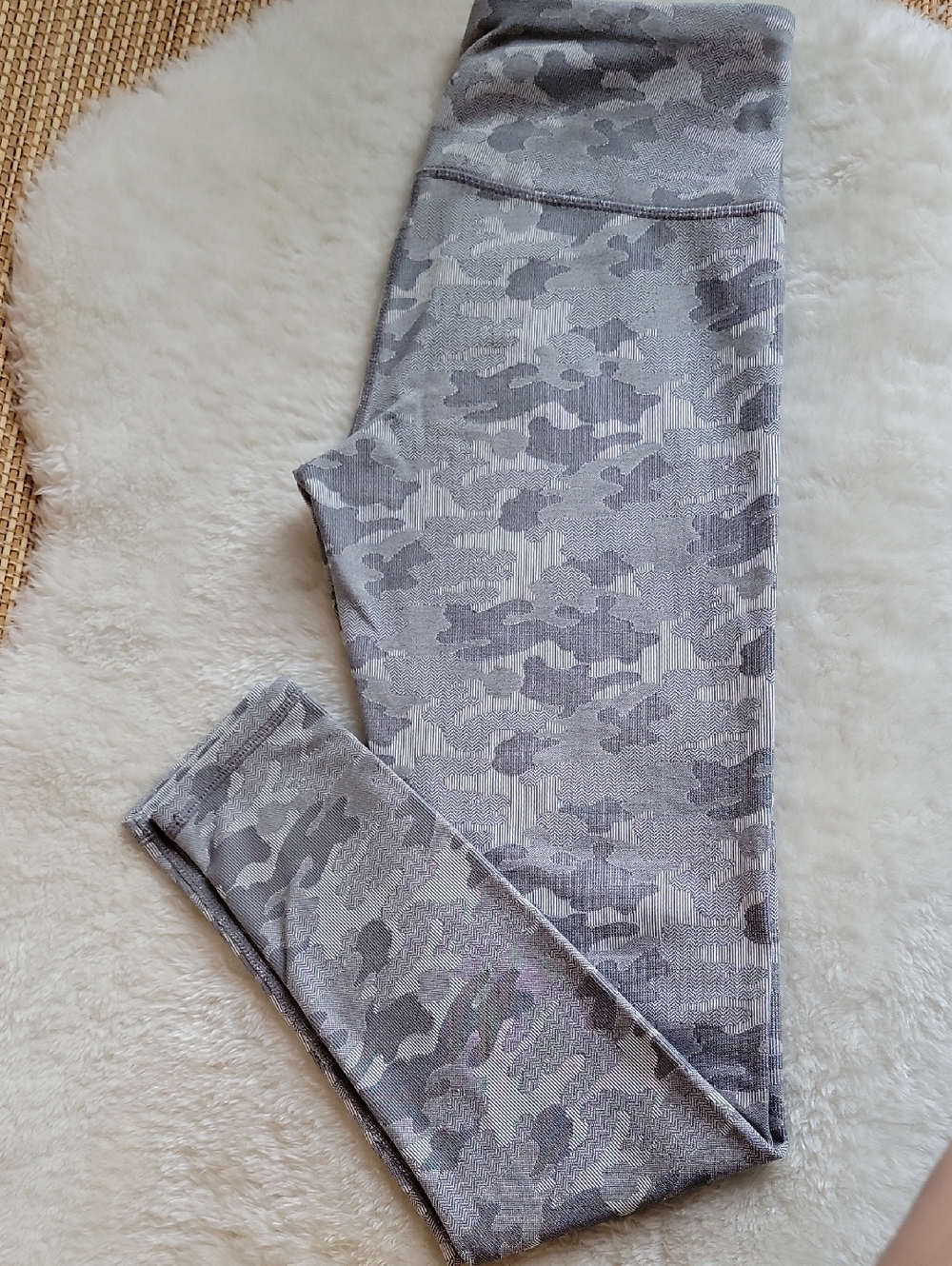 Kyodan Gray Camo Jaquard Leggings